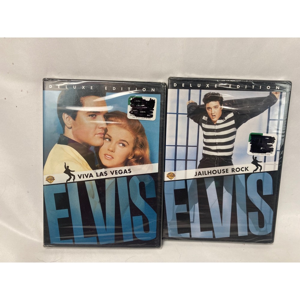Elvis Presley DVD Lot Viva Las Vegas Jailhouse Rock Deluxe Editions NEW Sealed